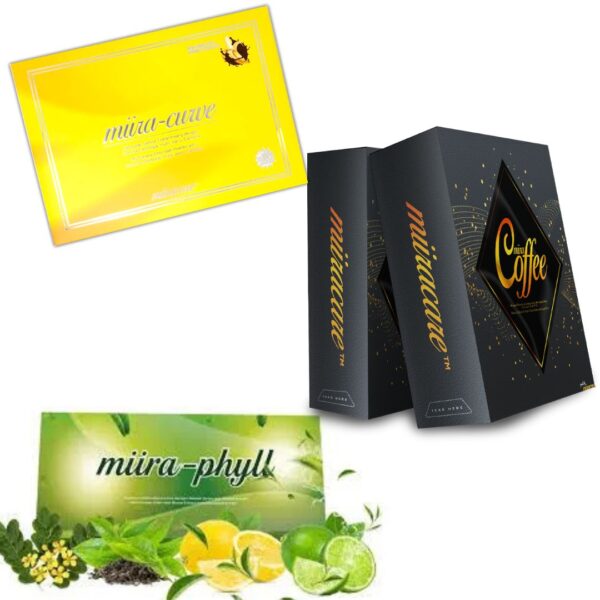 Weight Loss: Miira-Curve, Miira-Phyll, and Miira-Coffee